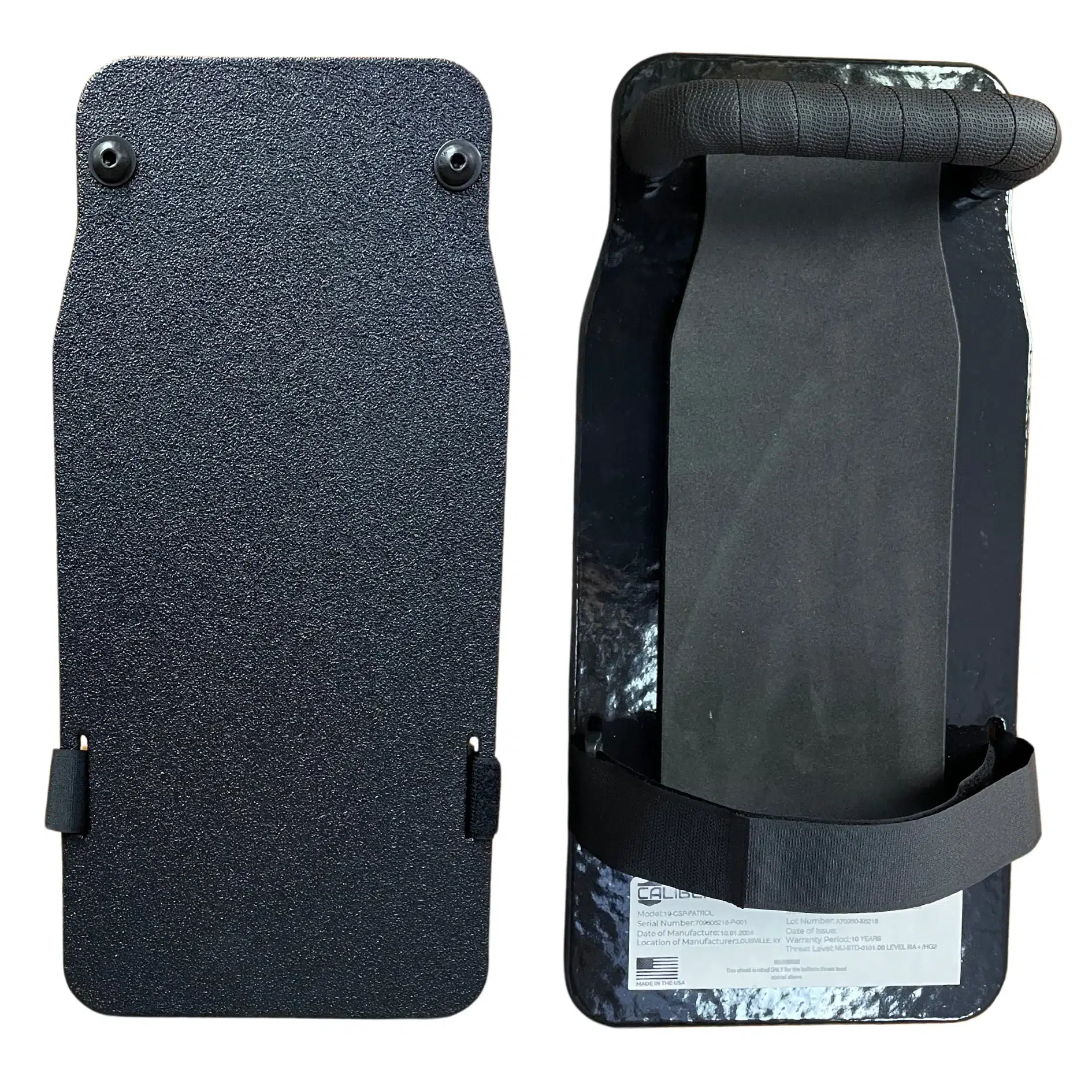 ULTRA Series III+ | RF2 Patrol Shield | from Caliber Armor