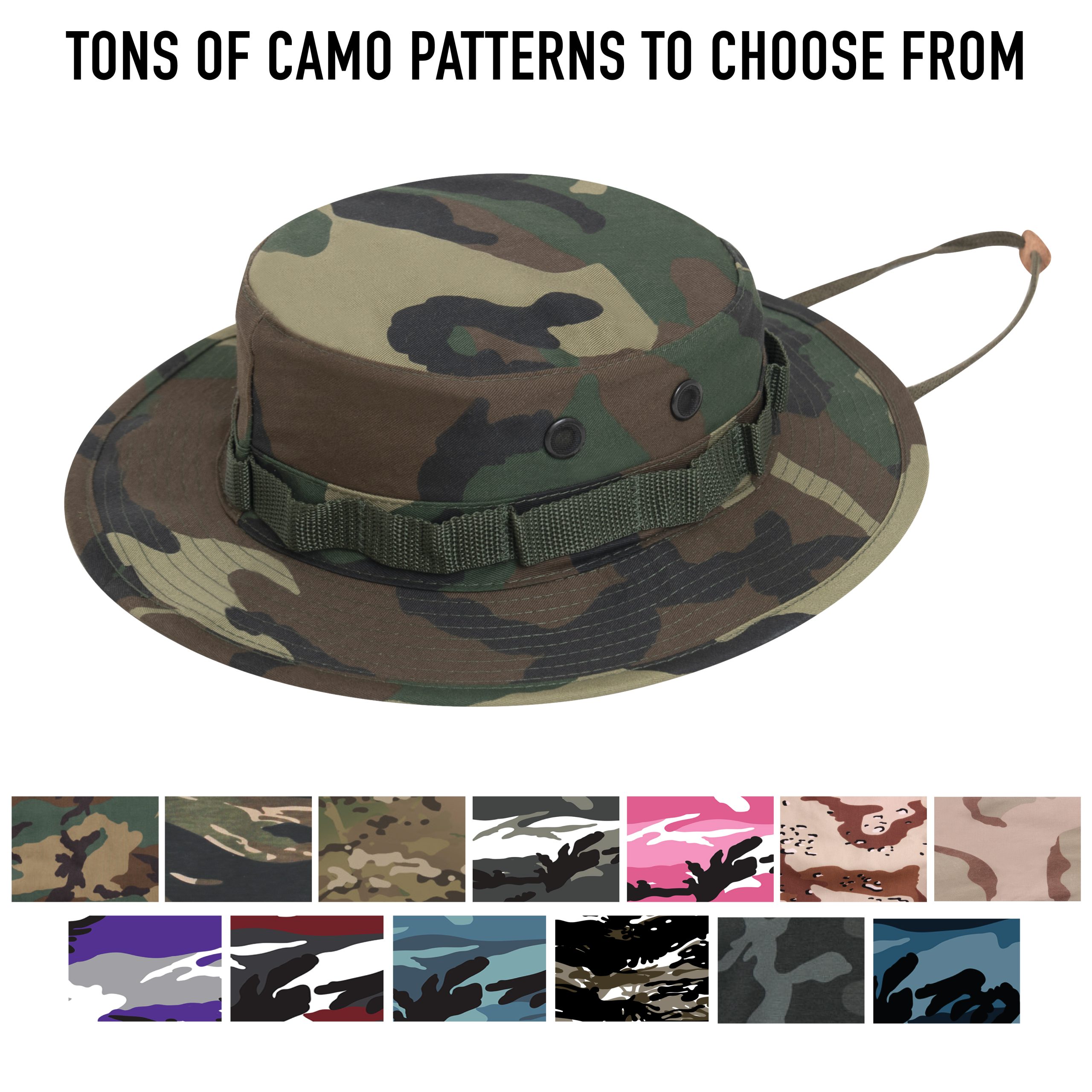 Rothco Camo Boonie Hat - Image 14